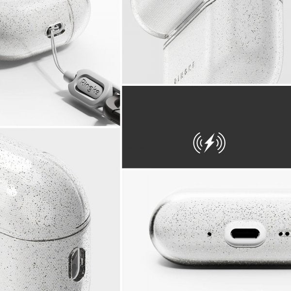 Ringke AirPods Pro 3 Air Glitter -suojakuori