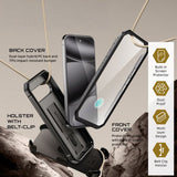 Supcase Google Pixel 10/Pixel 10 Pro -suojakuori UB Pro, musta