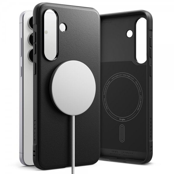Ringke Samsung Galaxy S25 FE Suojakuori Onyx Magnetic Musta
