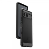Spigen Sony Xperia 10 VII -suojakuori, Rugged Armor, mattamusta