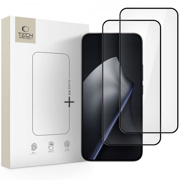 Tech-Protect Xiaomi 15T/15T Pro Näytönsuoja Glass Fit+ 2-pakkaus