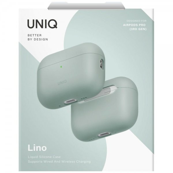 UNIQ AirPods Pro 3 Lino Vihreä kuori