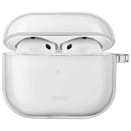 UNIQ AirPods 4 Suojakuori Glase Läpinäkyvä