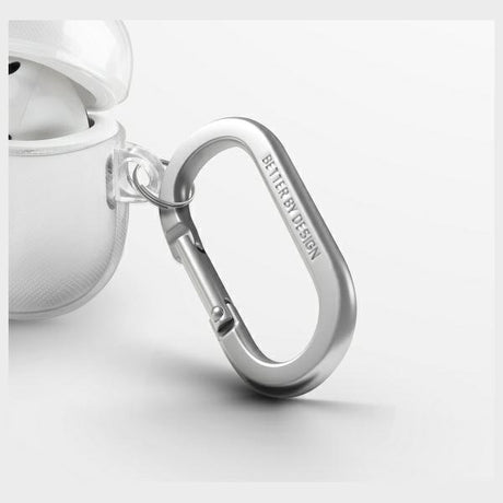 UNIQ AirPods 4 Suojakuori Glase Läpinäkyvä