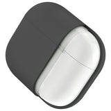 UNIQ AirPods 4 Suojakuori Lino Harmaa
