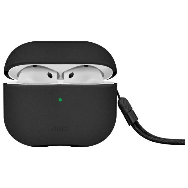 UNIQ AirPods 4 Case Lyden DS Musta