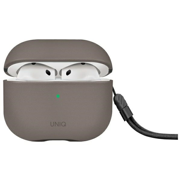 UNIQ AirPods 4 Suojakuori Lyden DS Harmaa
