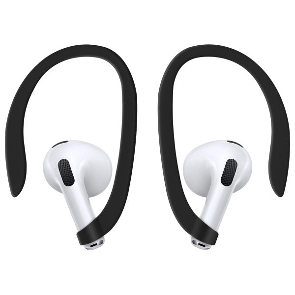 UNIQ AirPods 4 -kuoret korvahaalla, Nexo, musta