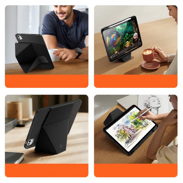 Dux Ducis iPad Pro 11 (M4/M5) Fodral Vers Series Musta