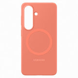 Samsung Alkuperäinen Galaxy S26 Silikonisuojakuori Magneettikotelo Coral Red