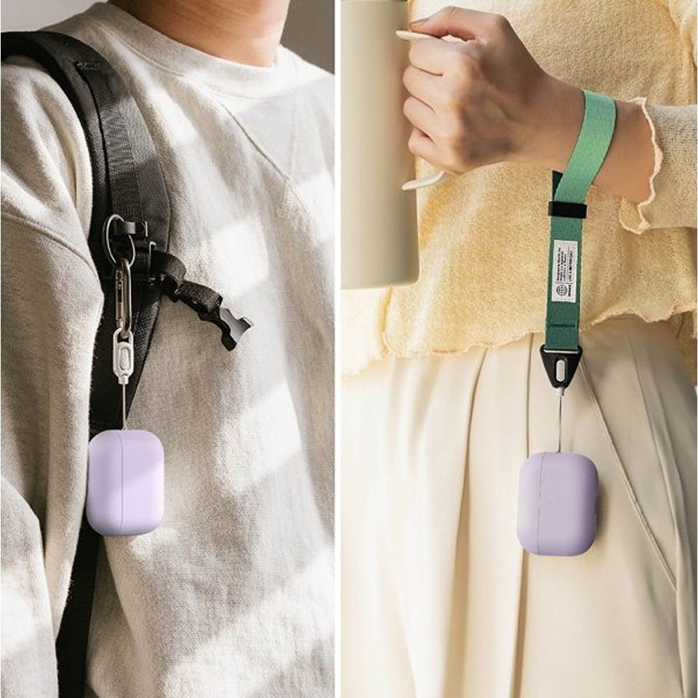 Ringke AirPods Pro 3 -kuori, silikoni, violetti