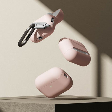 Ringke AirPods Pro 3 Silikonikuori Pink Sand