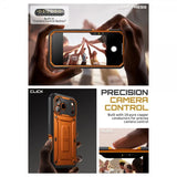 Supcase iPhone 17 Pro Max -suojakuori UB Pro, oranssi