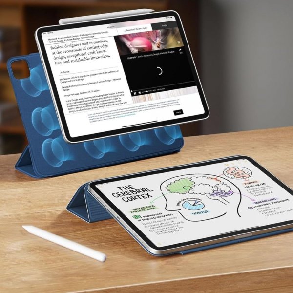 ESR iPad Pro 11 (M4/M5) Rebound Magnetic -suojakotelo, sininen