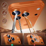 ESR iPhone 14/15/16/17 Pro & Pro Max kameran suojalasi Armorite Orange