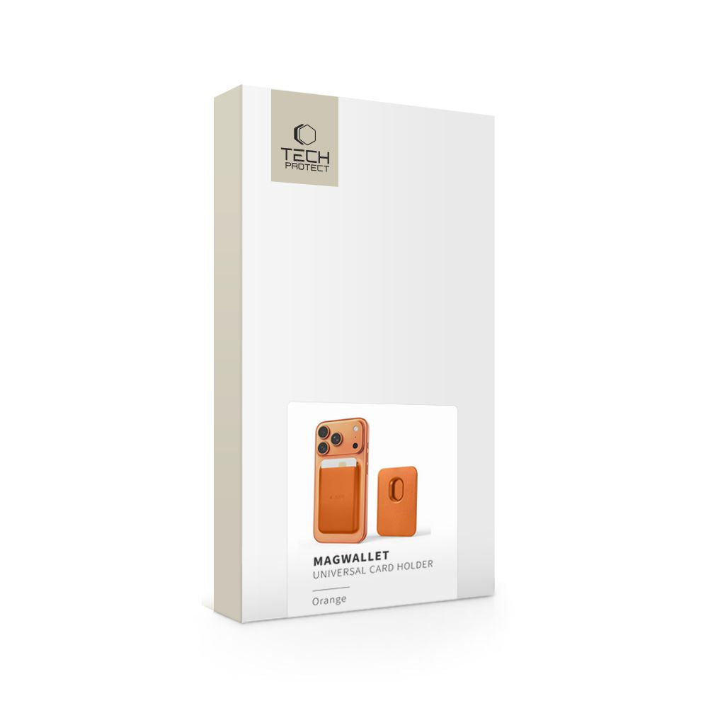 Tech-Protect Korttipidike MagWallet MagSafe Oranssi