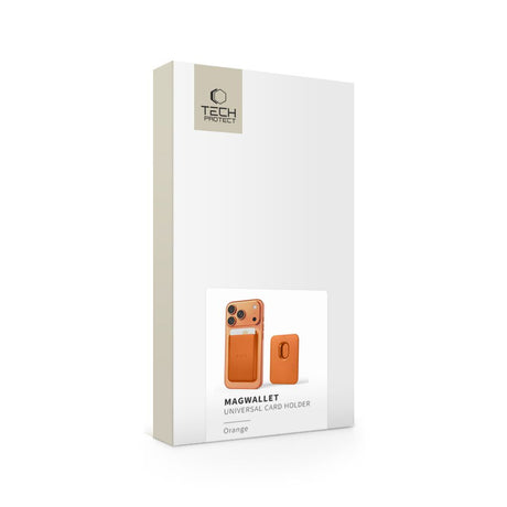 Tech-Protect Korttipidike MagWallet MagSafe Oranssi