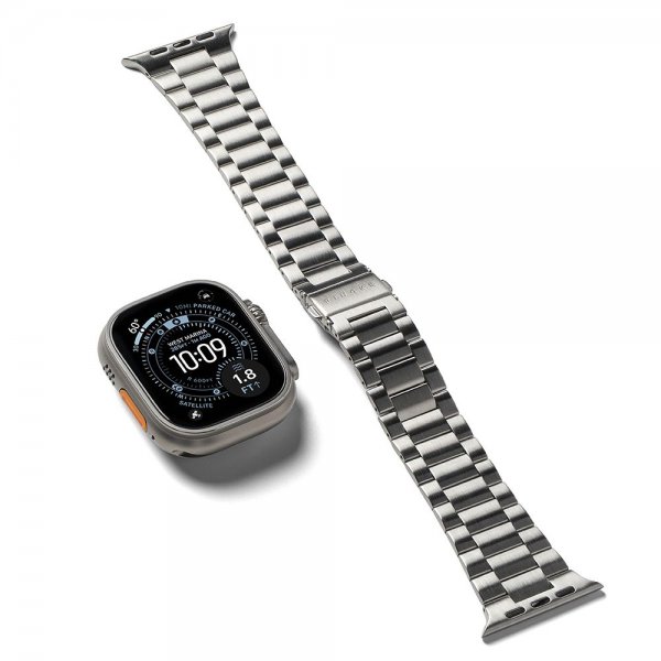 Ringke Apple Watch 44/45/46mm/Ultra 49mm ranneke Metal One Air Silver