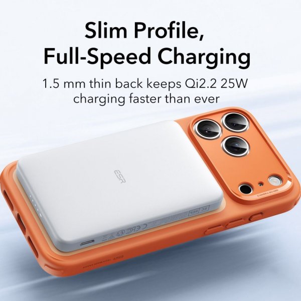 ESR iPhone 17 Pro Max -kuori Classic Hybrid MagSafe, oranssi