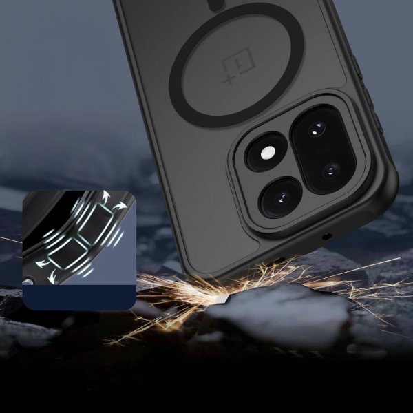 Tech-Protect OnePlus 15 Kuori MagMat MagSafe Musta