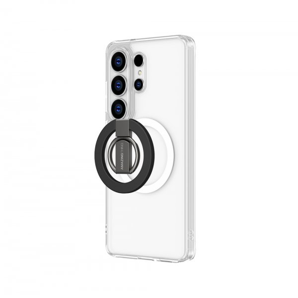Amazingthing Samsung Galaxy S26 Ultra Kuori Minimal Mag Sormussetti Kirkas