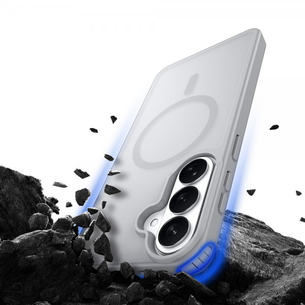 Dux Ducis Samsung Galaxy S26 -kuori Yind Series MagSafe harmaa