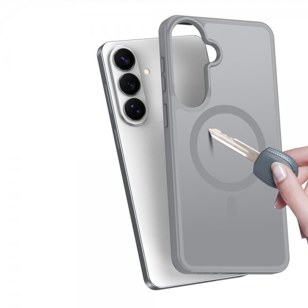 Dux Ducis Samsung Galaxy S26 Plus -suojakuori Yind Series MagSafe, harmaa