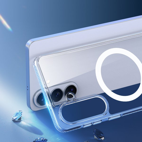 Dux Ducis Samsung Galaxy S26 -suojakuori Clin Series MagSafe Läpinäkyvä
