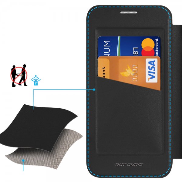 Dux Ducis Samsung Galaxy S26 Plus -kotelo, Skin X Pro Series MagSafe, musta