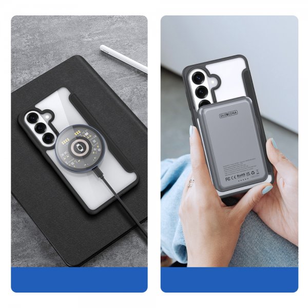 Dux Ducis Samsung Galaxy S26 Plus -kotelo, Skin X Pro Series MagSafe, musta