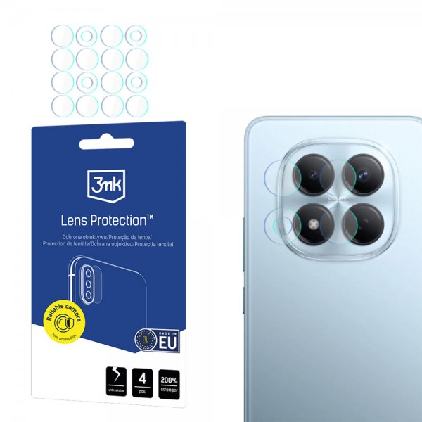 3mk Xiaomi Redmi Note 15 Pro/15 Pro 5G/15 Pro+ 5G Kameran linssinsuojus Lens Protection