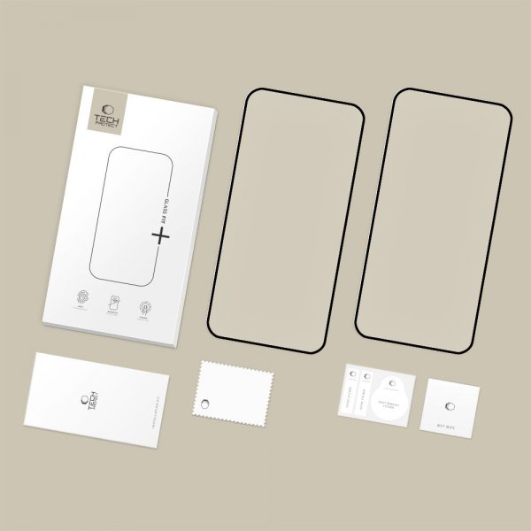Tech-Protect Xiaomi Redmi Note 15 Pro 5G Näytönsuoja Glass Fit+ 2 kpl