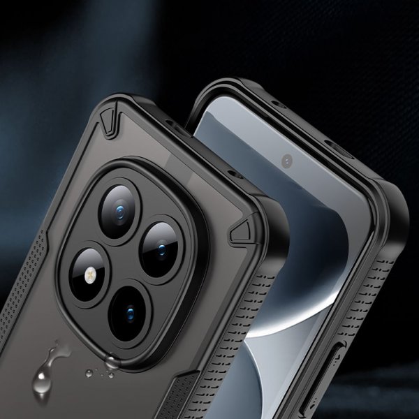 Tech-Protect Xiaomi Redmi Note 15 Pro Plus 5G Kuori Rugged Shield Musta