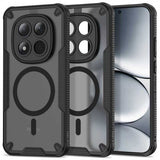 Tech-Protect Xiaomi Redmi Note 15 Pro 5G -suojakuori Rugged Shield MagSafe Musta