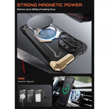 Supcase Samsung Galaxy S26 Ultra -suojakuori UB Grip MagSafe musta-kulta