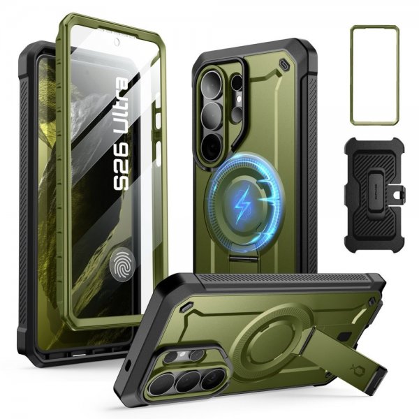 Supcase Samsung Galaxy S26 Ultra Kuori UB Pro MagSafe Vihreä
