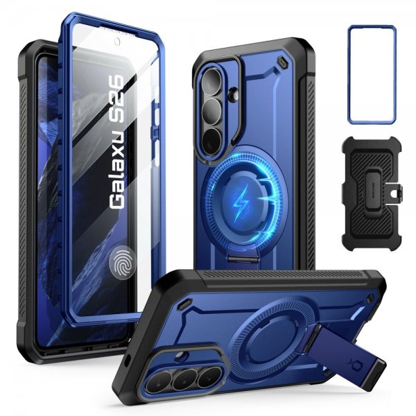 Supcase Samsung Galaxy S26 -suojakuori UB Pro MagSafe, sininen