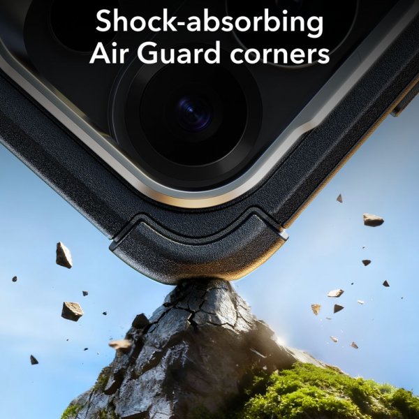 ESR Samsung Galaxy S26 Ultra Kuori Cyber Tough Kickstand MagSafe Musta