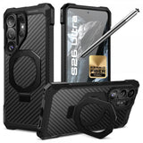 Supcase Samsung Galaxy S26 Ultra -suojakuori UB Grip MagSafe Aramid Musta