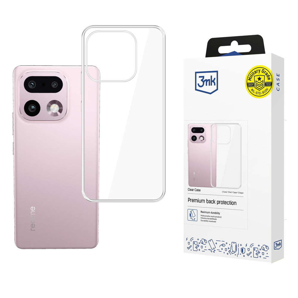 3mk Realme 16 Pro Plus Kuori Clear Case Kirkas