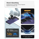 Spigen Samsung Galaxy S26 -suojakuori Tough Armor MagFit Ash Violet