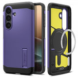 Spigen Samsung Galaxy S26 -suojakuori Tough Armor MagFit Ash Violet
