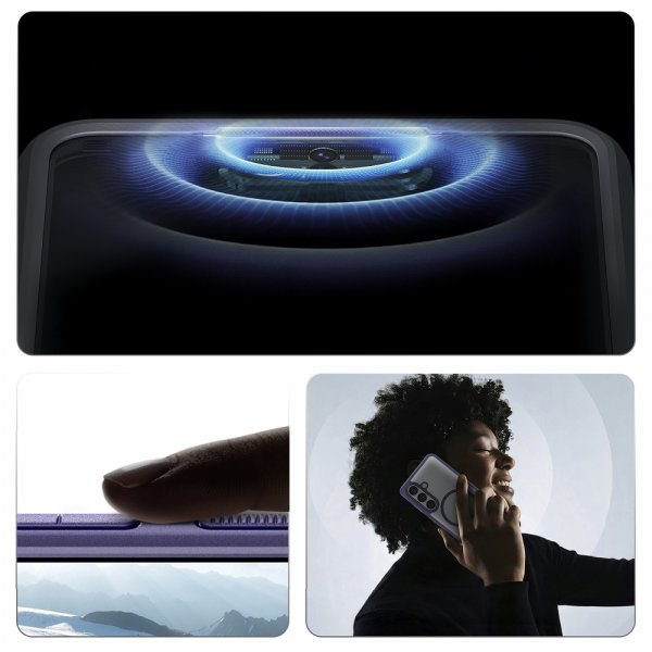 Spigen Samsung Galaxy S26 -suojakuori Ultra Hybrid MagFit Deep Purple