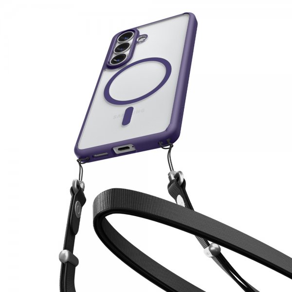 Spigen Samsung Galaxy S26 -suojakuori Ultra Hybrid MagFit Deep Purple