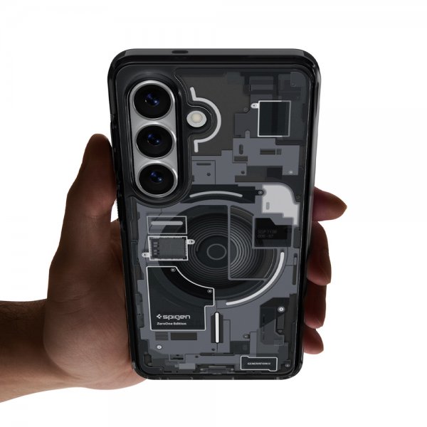 Spigen Samsung Galaxy S26 Plus -kuori Ultra Hybrid MagFit Zero One, musta