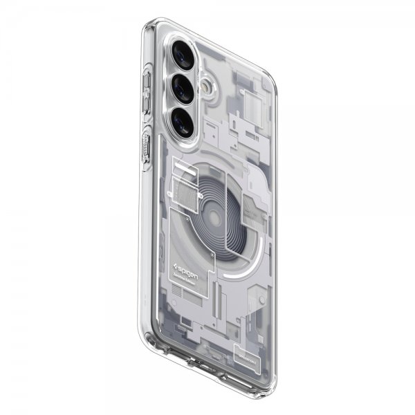 Spigen Samsung Galaxy S26 Plus -kuori, Ultra Hybrid MagFit Zero One, valkoinen