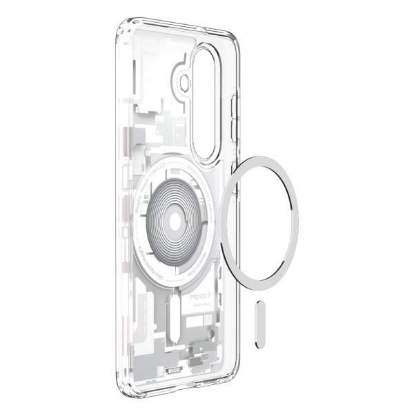 Spigen Samsung Galaxy S26 Plus -kuori, Ultra Hybrid MagFit Zero One, valkoinen