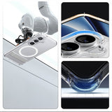 Spigen Samsung Galaxy S26 Plus -suojakuori Ultra Hybrid S MagFit Clear White
