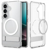 Spigen Samsung Galaxy S26 Plus -suojakuori Ultra Hybrid S MagFit Clear White