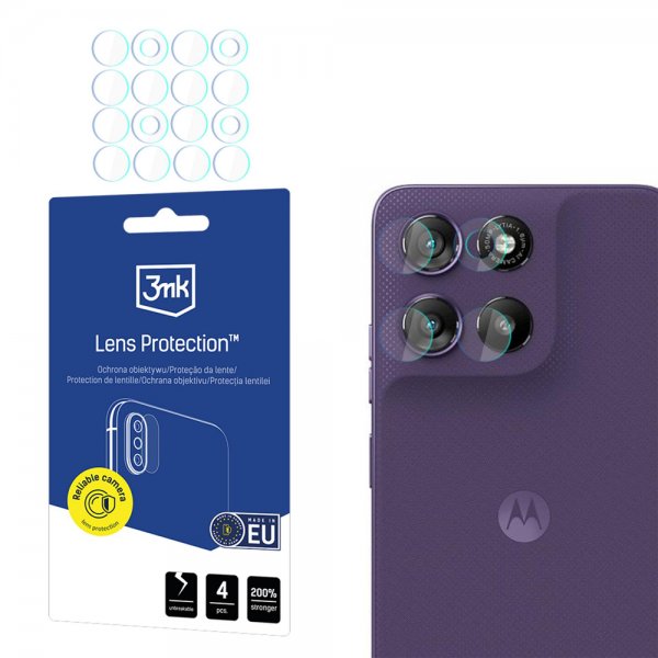 3mk Motorola Moto G67/Moto G77 Kameran linssinsuojus Lens Protection